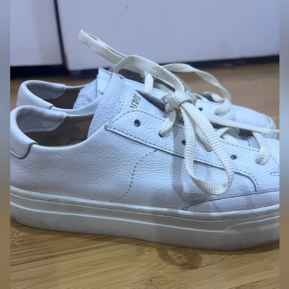 Soludos White Ibiza Platform Sneakers Size 8 - Picture 3 of 6